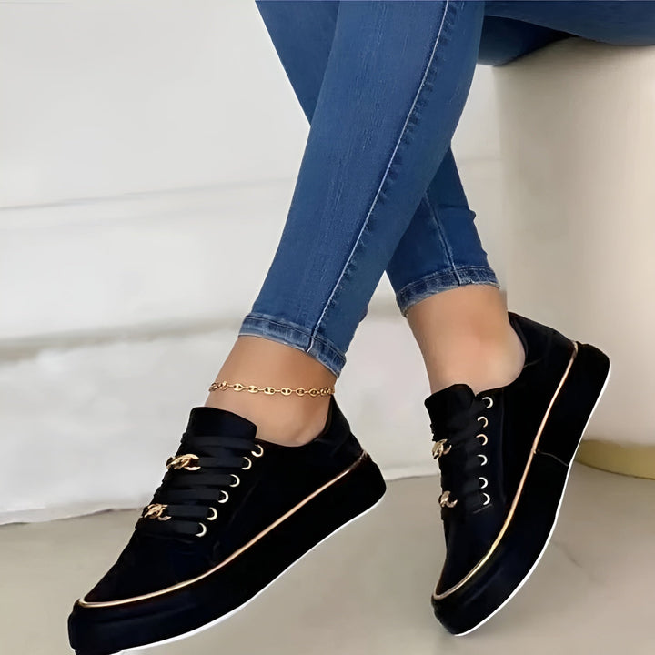 Kaelis | Orthopedic Chain Accent Sneakers