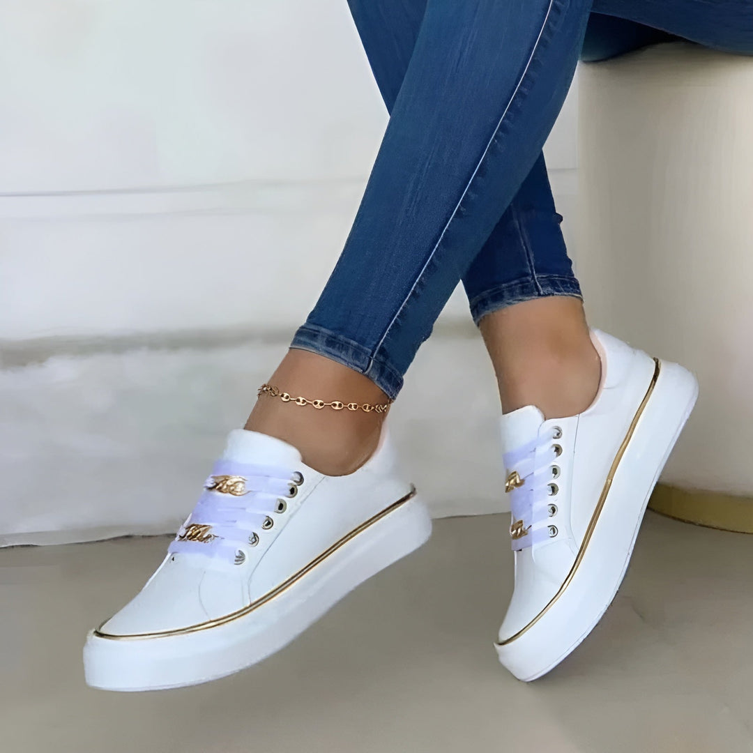 Kaelis | Orthopedic Chain Accent Sneakers