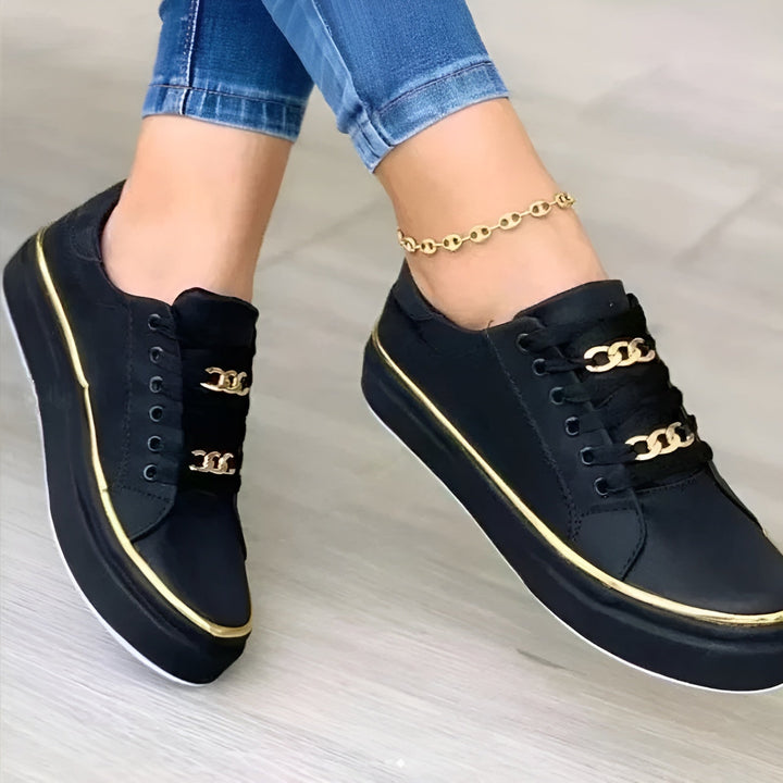 Kaelis | Orthopedic Chain Accent Sneakers