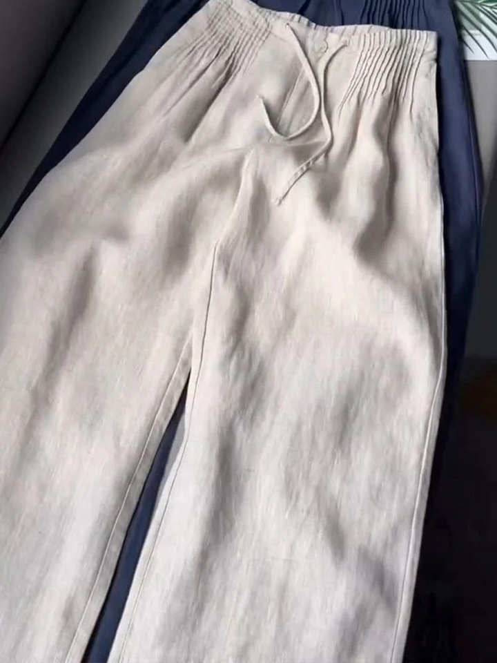 Céline | Pleated Comfort-Fit Trousers