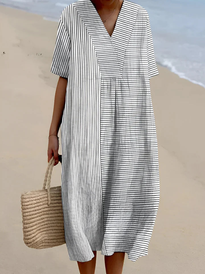 Naevia | Patterned Summer Dress