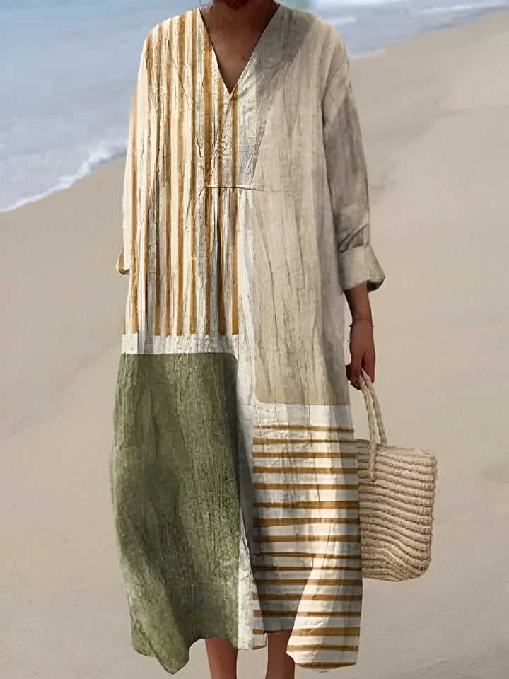 Naevia | Patterned Summer Dress