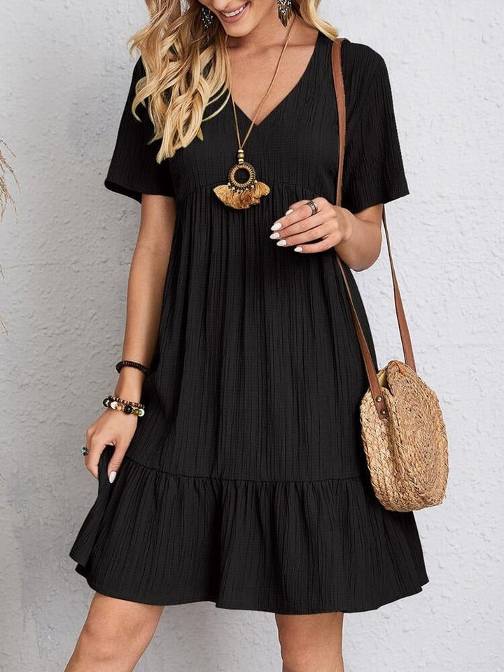 Aurelle | Textured Day Dress