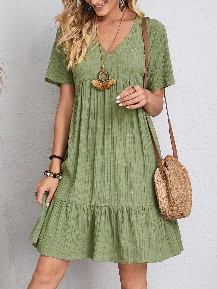 Aurelle | Textured Day Dress