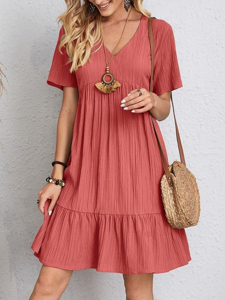 Aurelle | Textured Day Dress