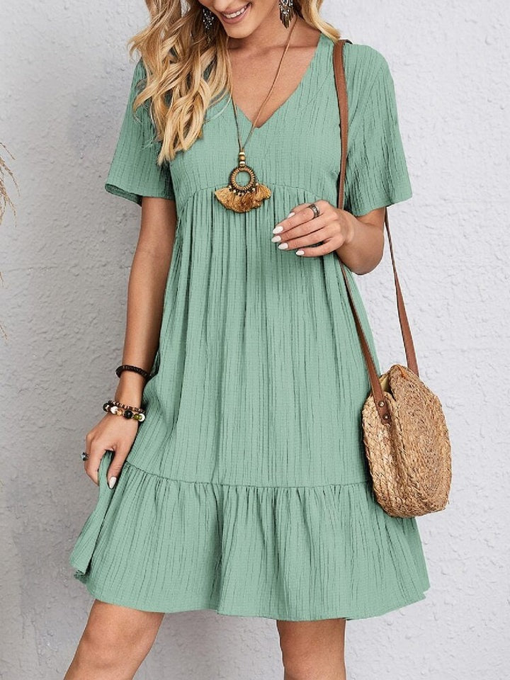 Aurelle | Textured Day Dress
