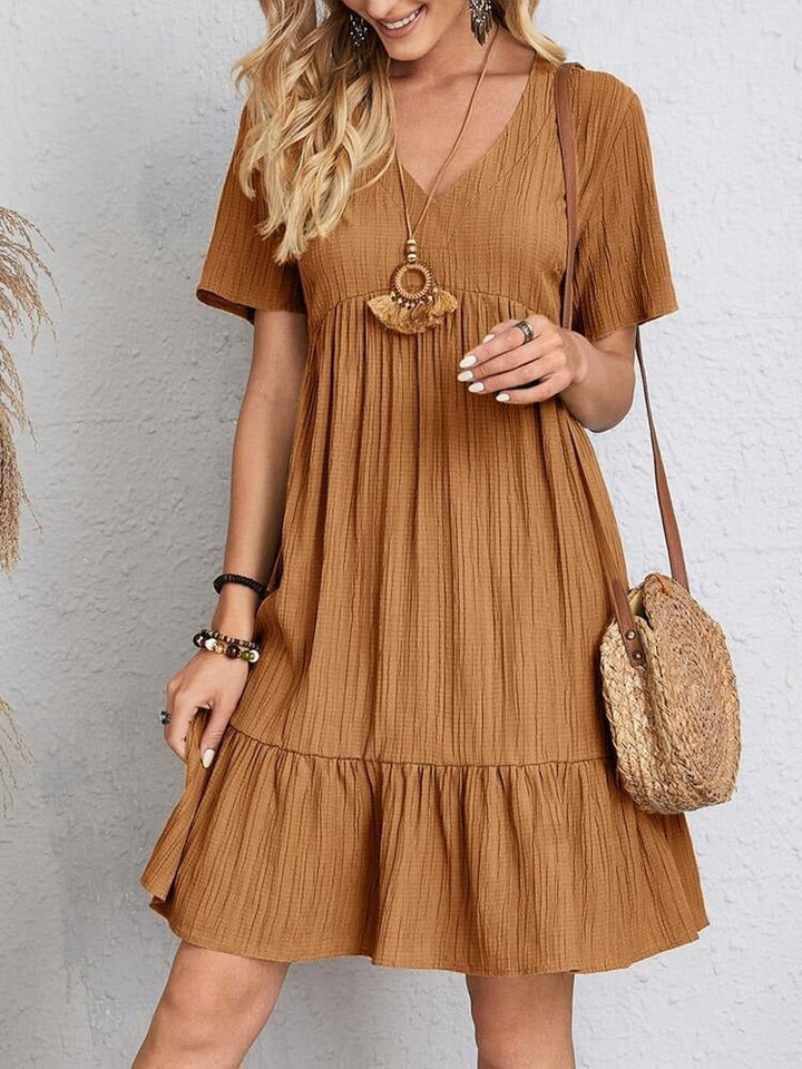 Aurelle | Textured Day Dress