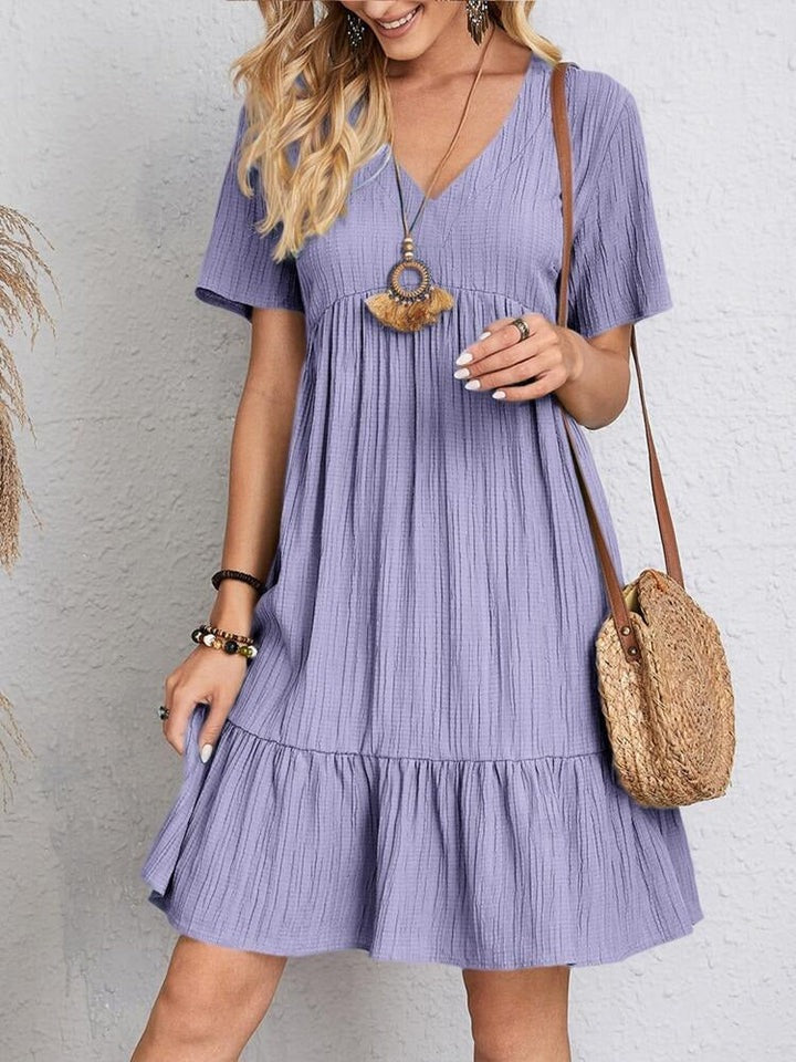 Aurelle | Textured Day Dress