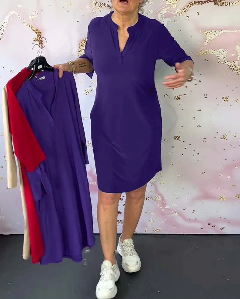 Clara | Comfy Everyday Polo Dress