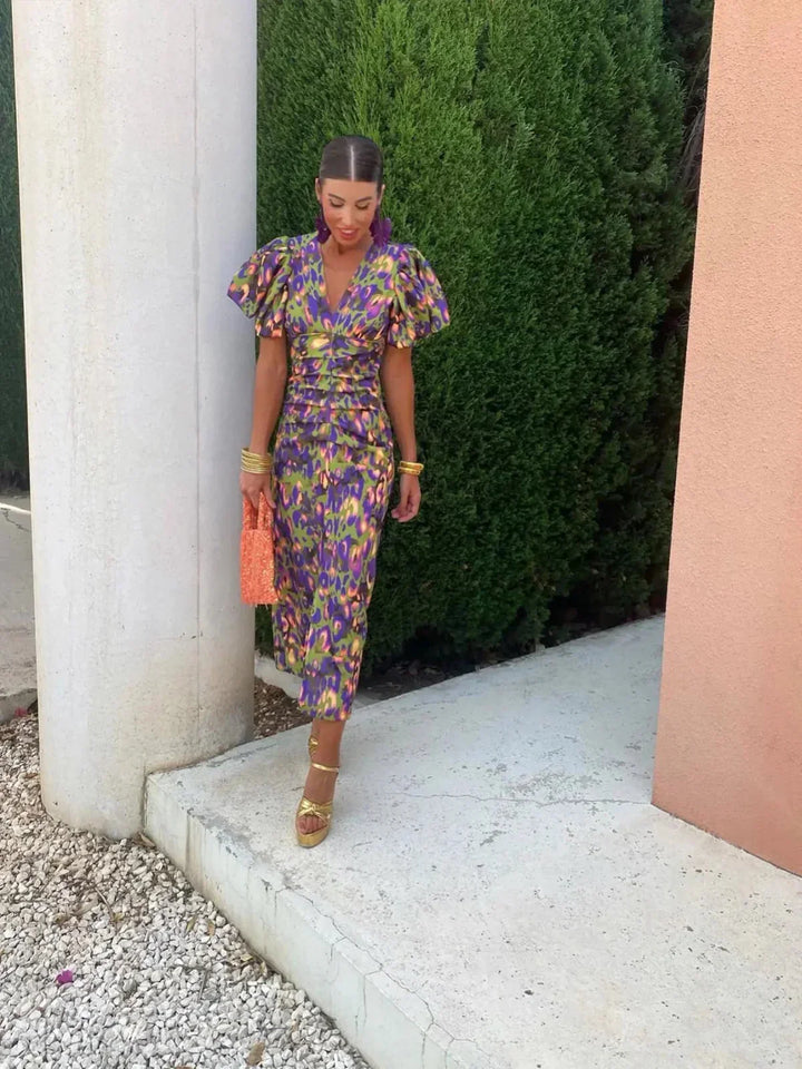 Mabel | Radiant Ruffled Dress