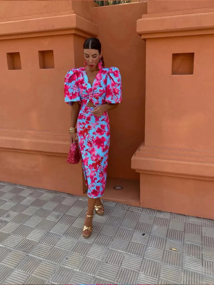 Mabel | Radiant Ruffled Dress