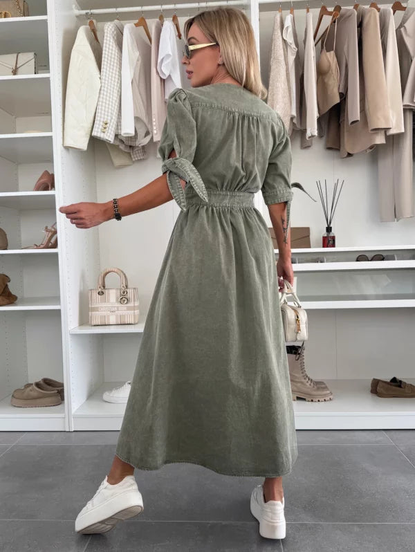 Celia | Timeless Wrap Maxi Dress